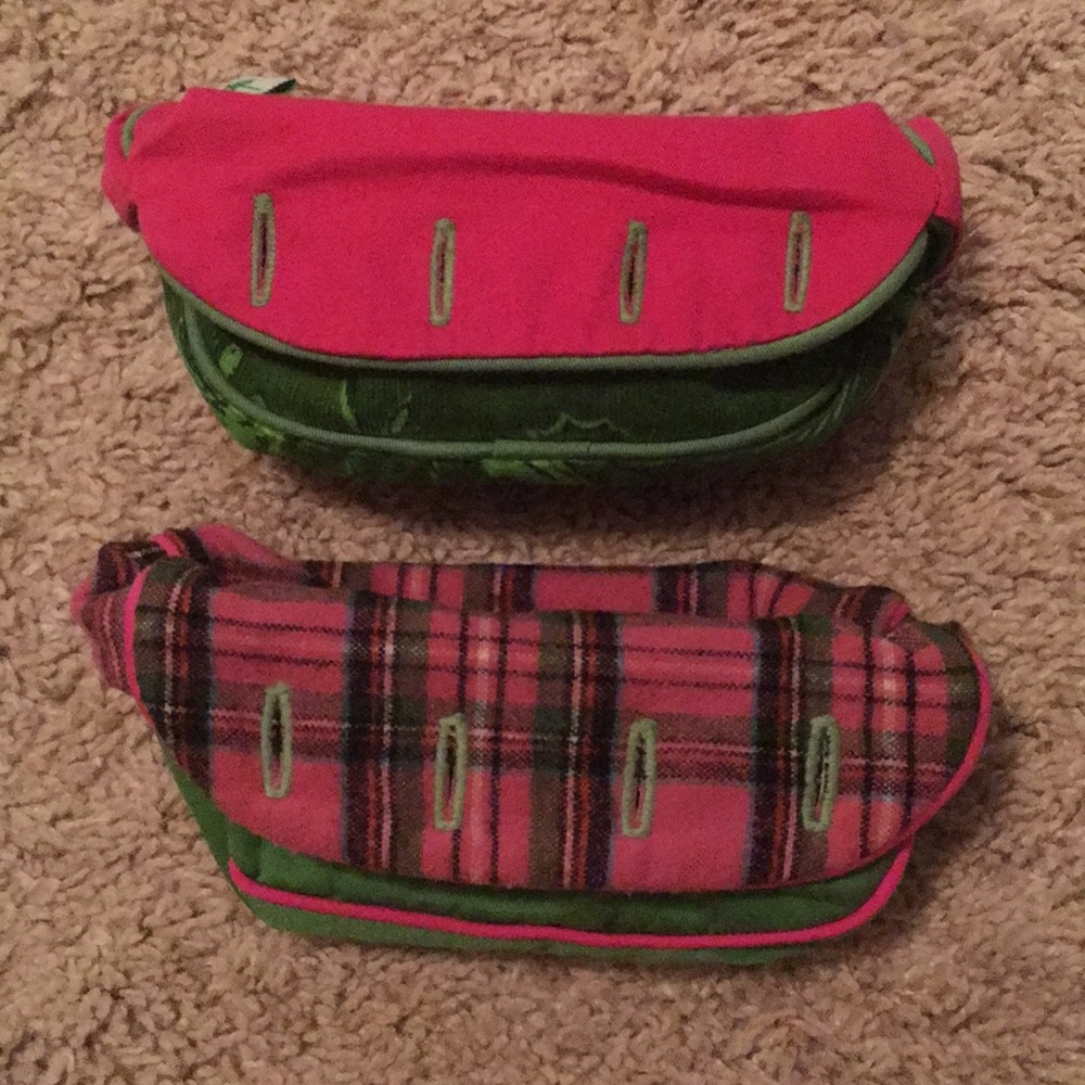Girls Lilly Pulitzer reversible purse covers (2)